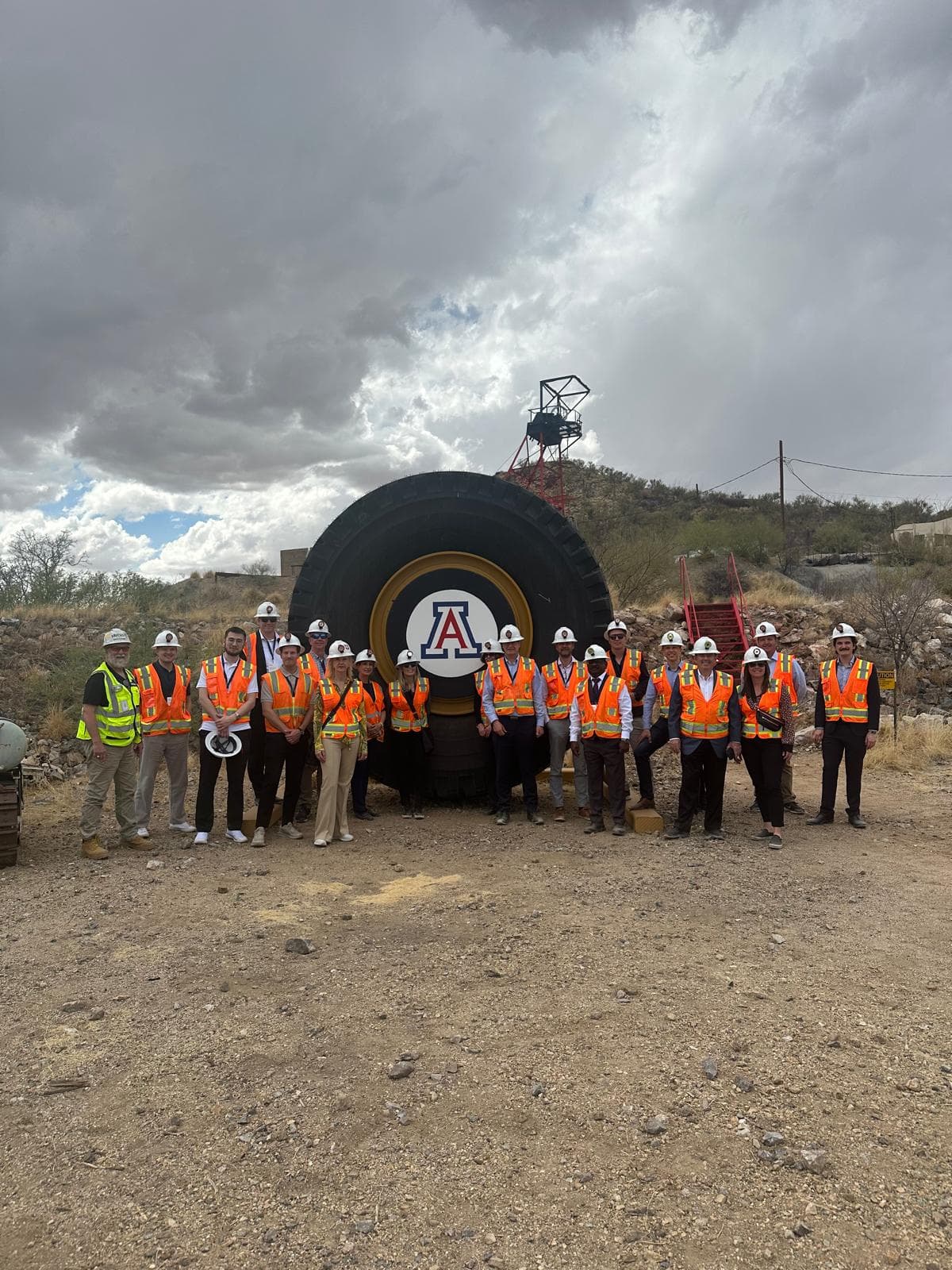 COO RRK at Arizona mine — Business Finland delegation
